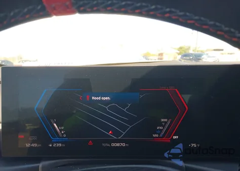 2026 BMW M4 Competition xDrive z USA, uszkodzony, nr VIN WBS43BA03TCW01949